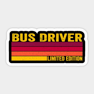 Bus Driver Sticker